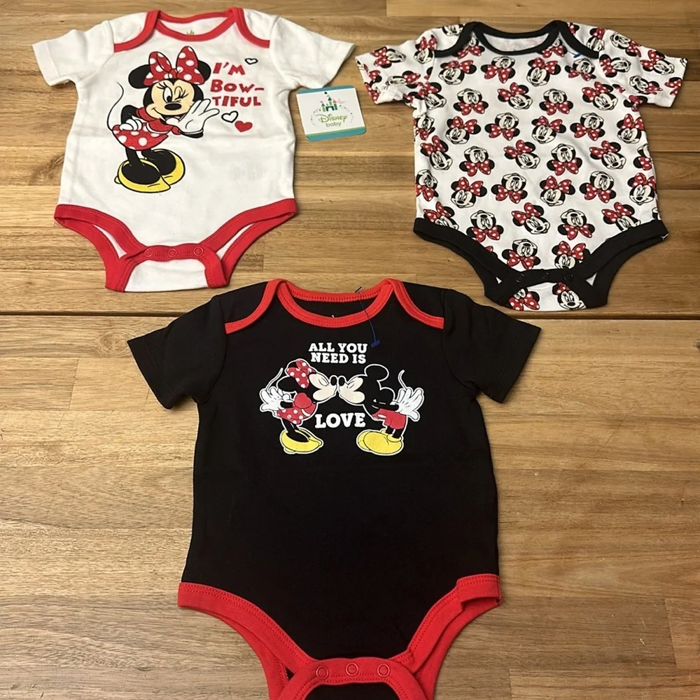 DISNEY Baby Mickey&Minnie onesie set 9 pcs